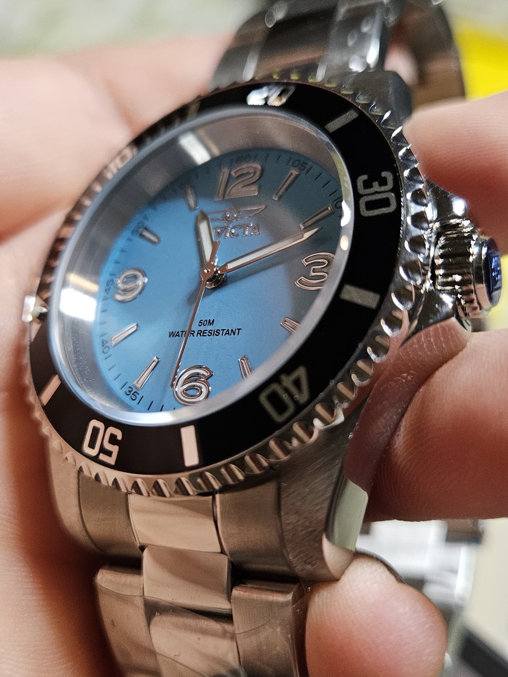 Invicta Specialty Rowan Stainless Steel with Turquoise Dial - Picture 12 of 16